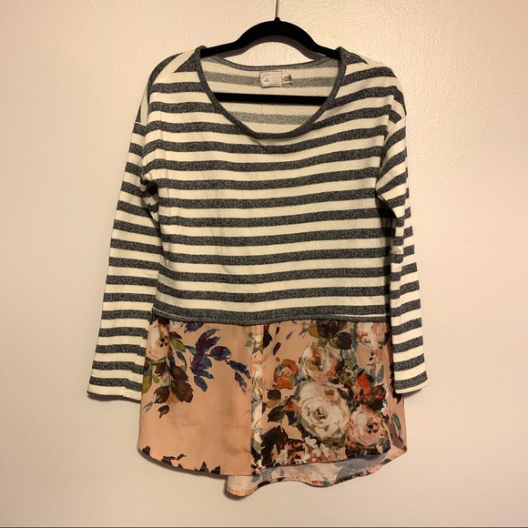 Anthropologie postmark ginny stripe top - Picture 2 of 7